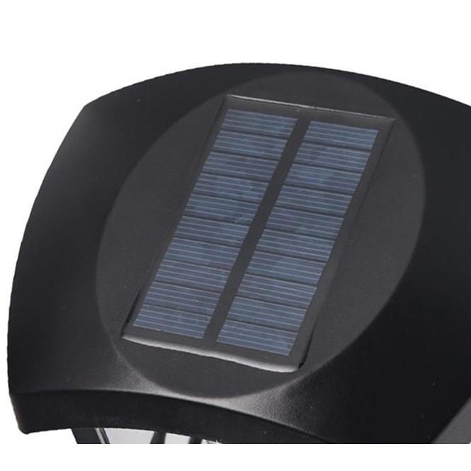 Solarna zidna lampa sa senzorom pokreta 46822 Black K1