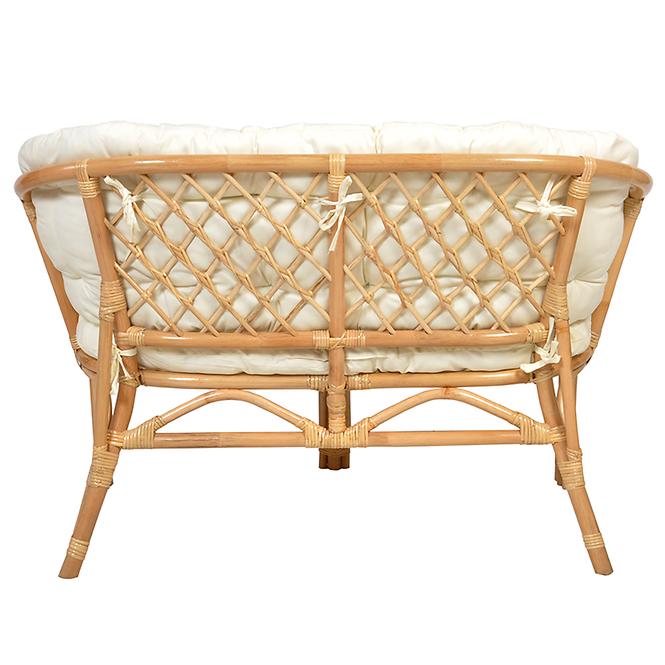 Set od ratana Tropicana natur/bež