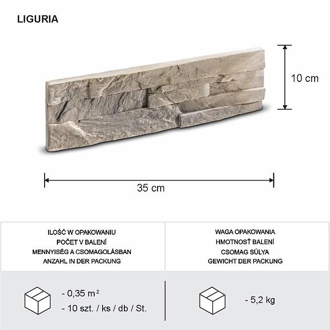 Gipsani kamen Liguria pak=0,35 m2