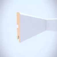 Podna lajsna 80X16X2000 Bijeli Sjaj