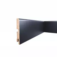 Podna lajsna LB1 80X16X2000 Crno Polmat