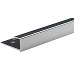 ALUSQUARE ALU ANOD SILVER CHROMED MM 2500/27/10