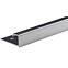 ALUSQUARE ALU ANOD SILVER CHROMED MM 2500/27/10