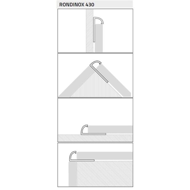 RONDINOX ST-STEAL POLISHED MM 2500/27/10