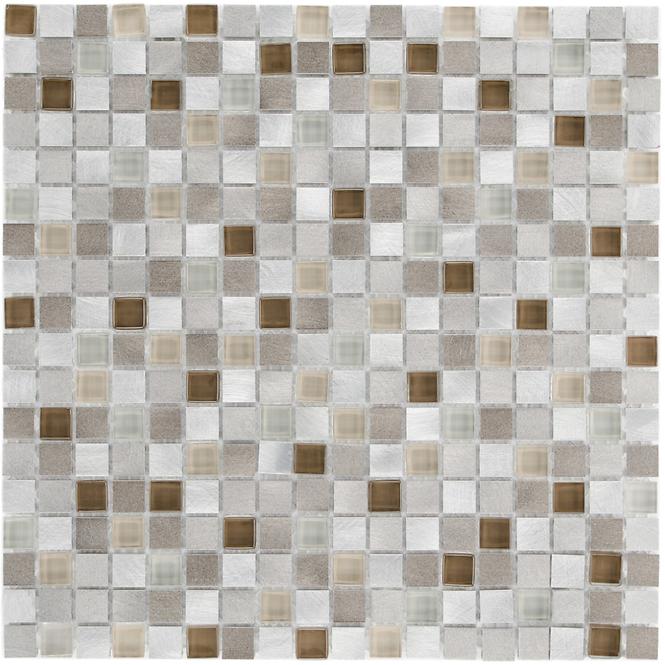 Mozaik pločica Kozmos Zemlja Smeđa Bež 28,5x28,5x0,8