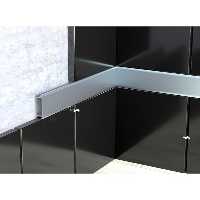 PROFIL INOX DECOR C-1 25 MM/250 CM