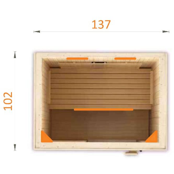 Infracrvena sauna IR2