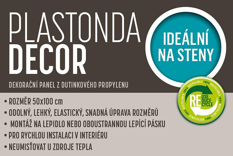 Dekorativna zidna ploča 100 x 50cm wall