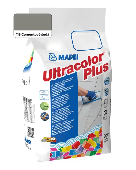 Mapei Masa za fugiranje Ultracolor Plus 113 siva 5 kg