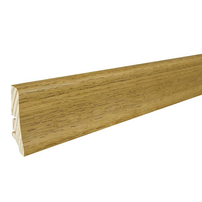 Drvena lajsna hrast zlato P20 58mm. 2,2 m