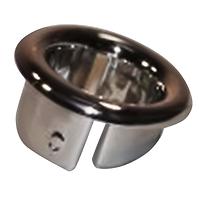 Rozeta za umivaonik fi 22 srebrna t3028