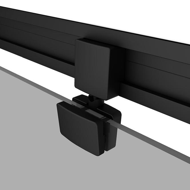 Hidromasažna tuš kabina Nordic 90x90x220 Crni Profil