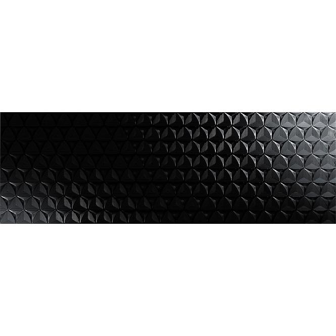 Glazirana zidna pločica Velvet Negro 20/60