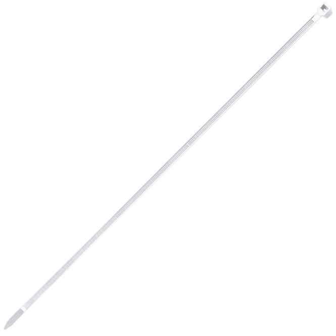 ELEKTRO VEZICE BIJELO NYLON 3.6 X 150 MM 100KOM