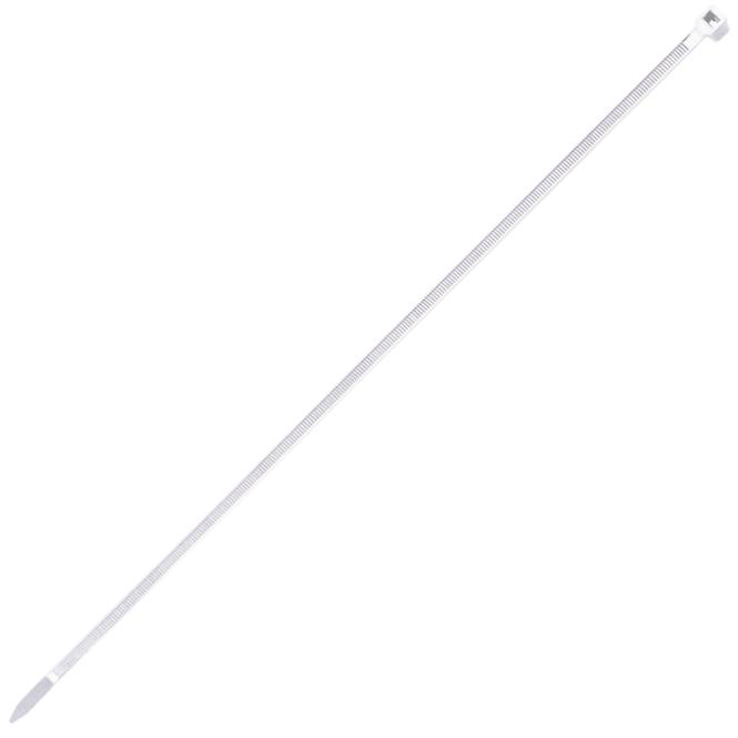 ELEKTRO VEZICE BIJELO NYLON 3.6 X 200 MM 100KOM