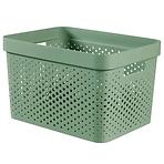 Perforirana košara infinity recycled 17l 245855 zelena