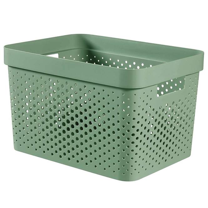 Perforirana košara infinity recycled 17l 245855 zelena