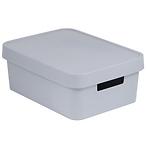 Spremnik s poklopcem infinity 11l 229246 svijetlo sivi