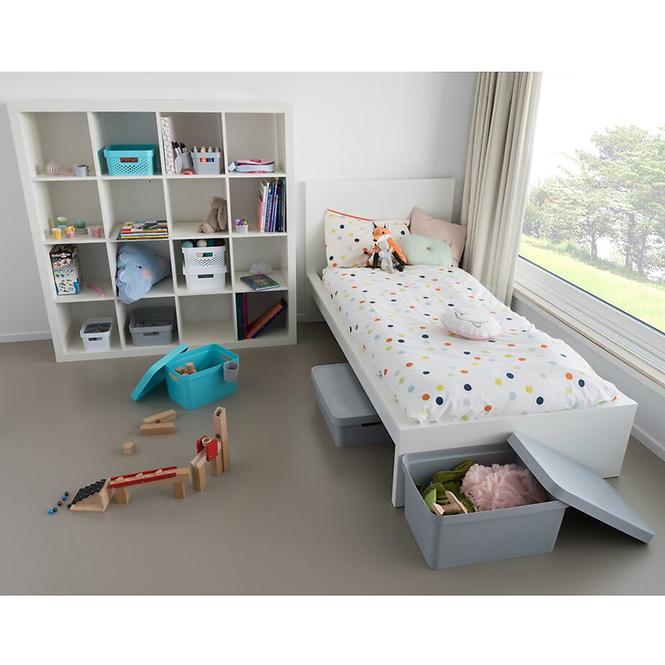 Spremnik s poklopcem infinity 11l 229246 svijetlo sivi