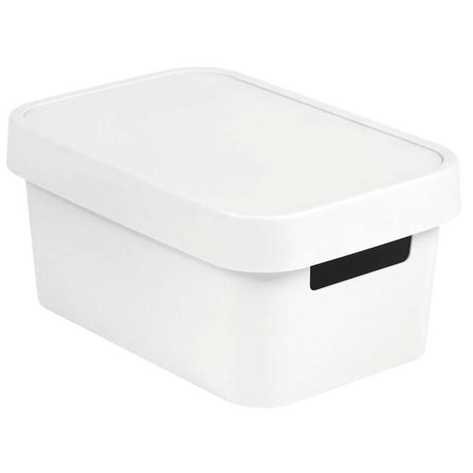 Spremnik s poklopcem infinity 4,5l 229113 bijeli