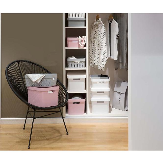 Spremnik s poklopcem infinity 4,5l 229113 bijeli
