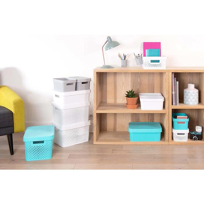 Spremnik s poklopcem infinity 4,5l 229113 bijeli