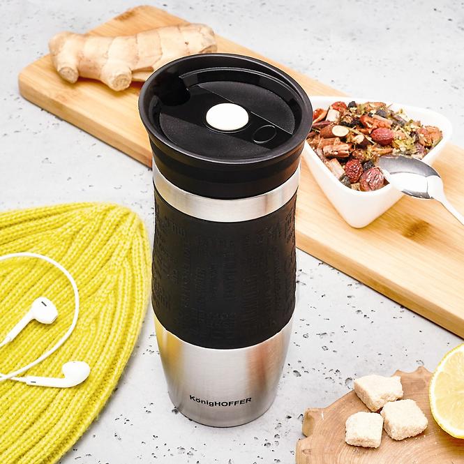 Könighoffer termo šalica loara 500ml crna
