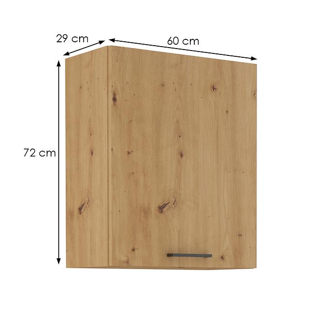 Kuhinjski ormar Modena 60g-72 1f zanatski hrast