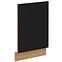 Kuhinjski ormar Modena prednji dio zm 570x446 crni / zanatski hrast