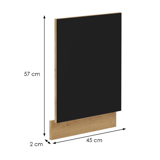 Kuhinjski ormar Modena prednji dio zm 570x446 crni / zanatski hrast