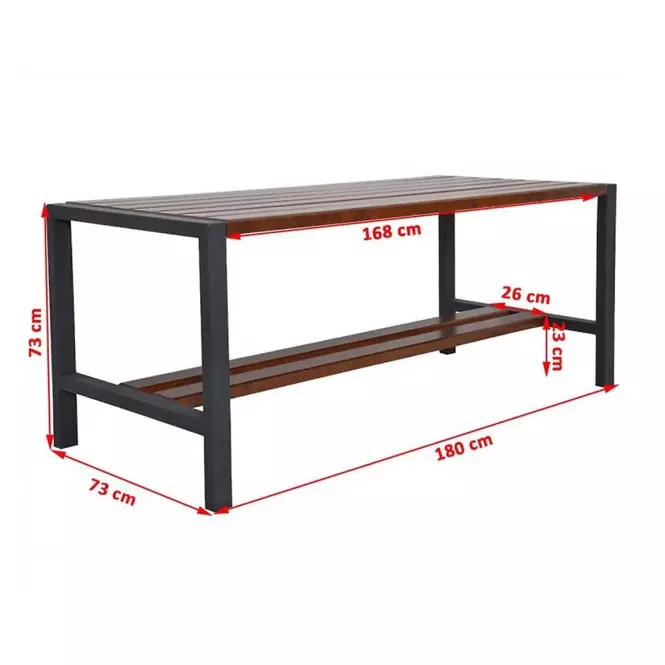 Stol moderni prirodno drvo