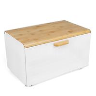 Kutija za kruh geometric bijela 35.5x21.5x21cm