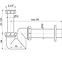 Sifon za bide i umivaonik fi 40 A45F-DN40,2