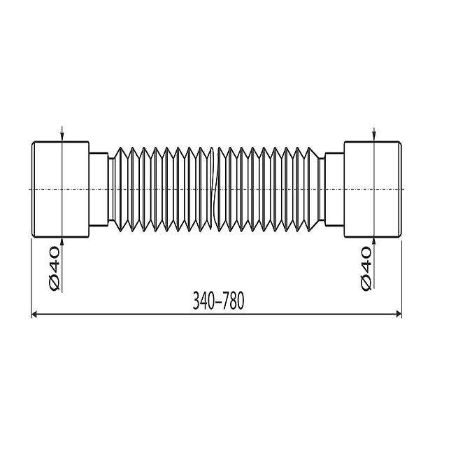 Fleksibilni spoj 40/40 A710
