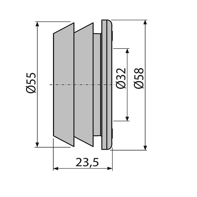 Gumena redukcija 60/32 Z0026-ND