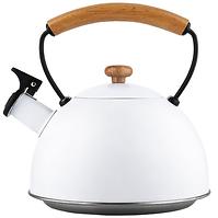 ČAJNIK INOX 2.3L NATURA LINE BIJELI