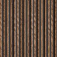 Zidni panel s lamelama s-line mocca 12x122x2650mm