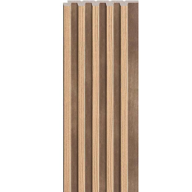 Zidni panel s lamelama s-line natur 12x122x2650mm