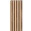 Zidni panel s lamelama s-line natur 12x122x2650mm,2