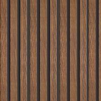 Zidni panel s lamelama m-line mocca 21x122x2650mm