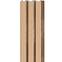 Zidni panel s lamelama m-line natur 12x122x2650mm,2