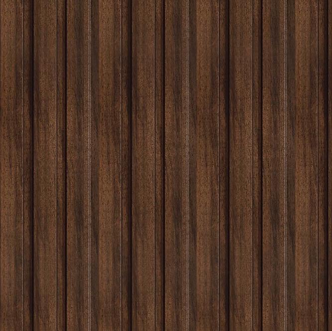 Zidni panel s lamelama m-line chocolate 12x122x2650mm