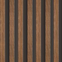 Zidni panel s lamelama l-line mocca 21x122x2650mm