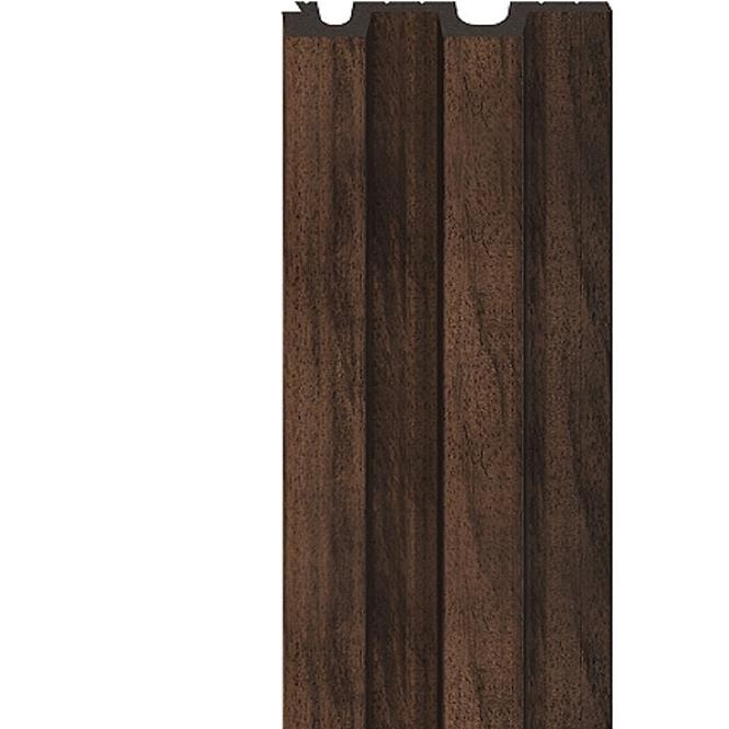 Zidni panel s lamelama l-line chocolate  21x122x2650mm