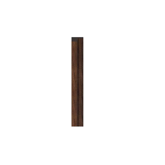 Lijeva završna letvica linerio l-line chocolate 2.65m
