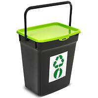 Kanta za razvrstavanje otpada 10l zelena 50600431