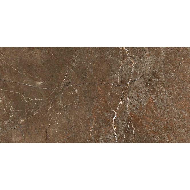 Glazirana zidna pločica Positano Brown 25/50