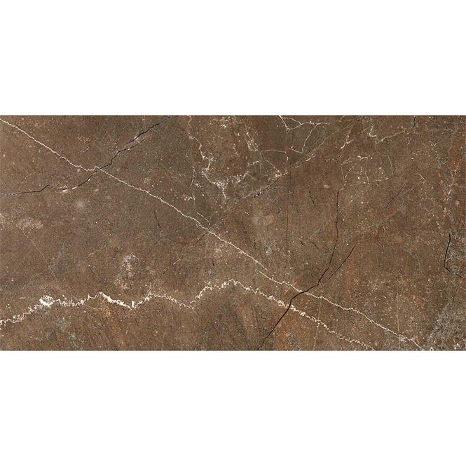 Glazirana zidna pločica Positano Brown 25/50