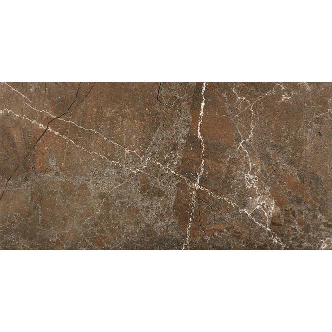 Glazirana zidna pločica Positano Brown 25/50