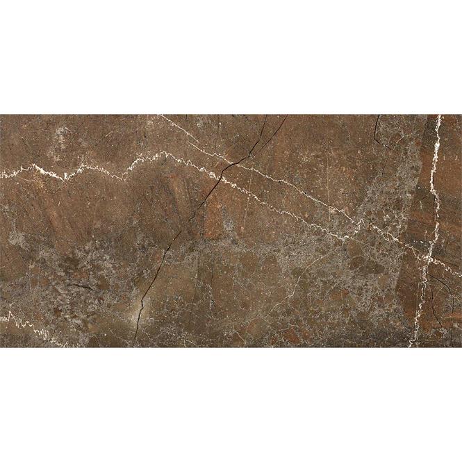 Glazirana zidna pločica Positano Brown 25/50